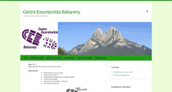 Desktop Screenshot of cebalsareny.cat